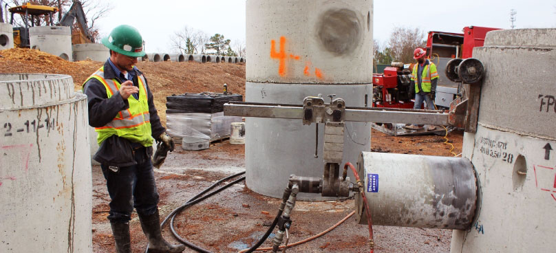 Core drilling services