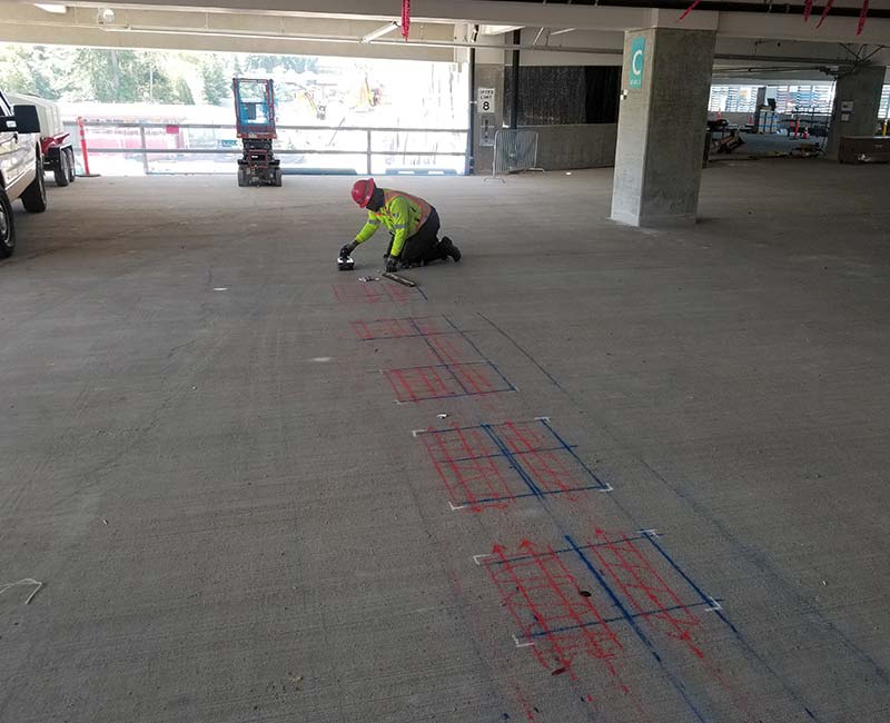 Parking Garage Chargers