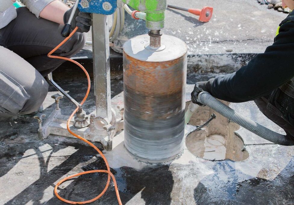 Diamond Concrete Core Drilling